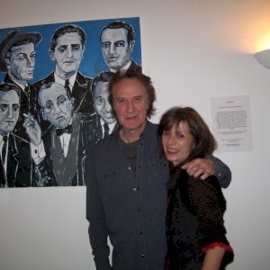 Ray Davies and Gina Bold with 'Half a Dozen Songwriters'